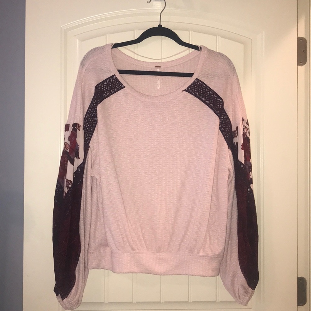 Sz L free people top. NWOT